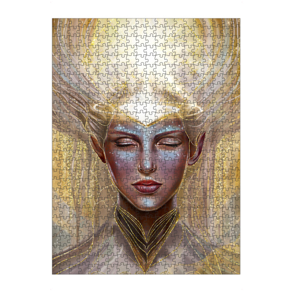 artboxONE Puzzle "Sternenseele" artboxONE - Liebe - Spiritualität,Spirituell,Engel,Mandala,Fee,Seele,Universum,Meditation - Bild spiritualität