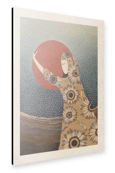 Alu-Dibond "Pink Priest - My Precious" 30x20 cm artboxONE