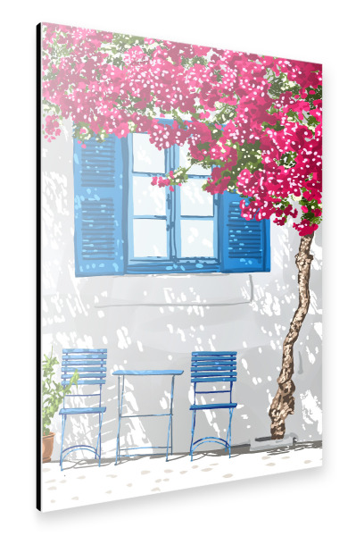 Alu-Dibond "Partei von zwei Malerei" 30x20 cm artboxONE