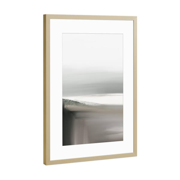 Poster mit Rahmen Gold "01 Rima" artboxONE - Abstrakt - Abstrakt,Textur,Kunstwerk,Innenarchitektur,Wanddekoration,Wohnkultur,Dekor,Malerei