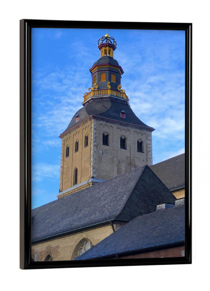 Poster mit schwarzem Rahmen "Kirche St. Ursula in Köln" artboxONE - Städte / Köln,Reise,Architektur,Reise / Länder