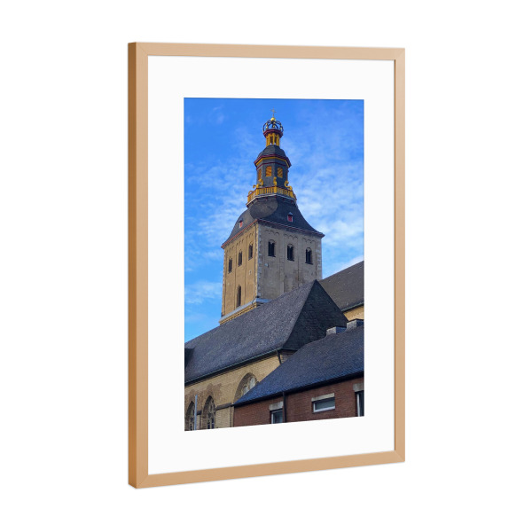 Poster mit Rahmen Kupfer "Kirche St. Ursula in Köln" artboxONE - Städte / Köln,Reise,Architektur,Reise / Länder