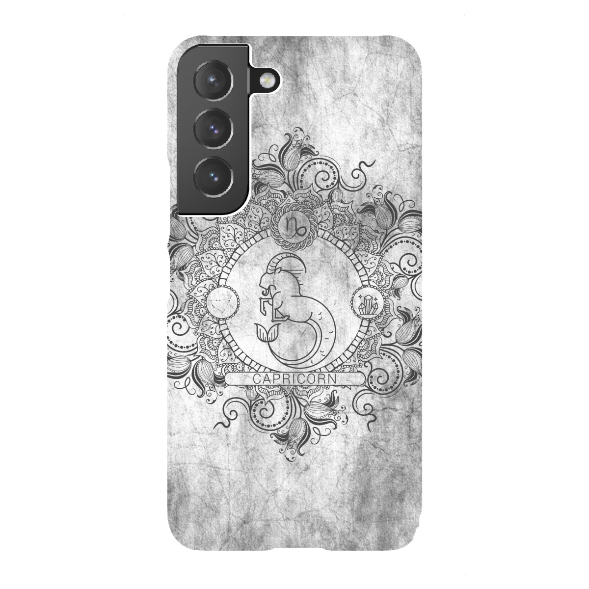 Samsung Galaxy "Tierkreis - Asche - Steinbock" Premium-Case Handyhülle artboxONE
