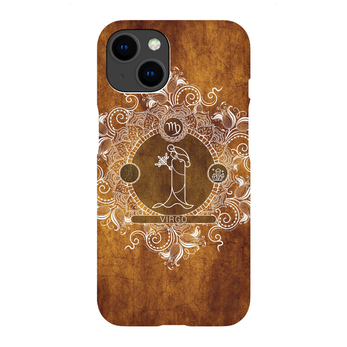 iPhone "Tierkreis - Mandarine - Jungfrau" Premium-Case Handyhülle artboxONE