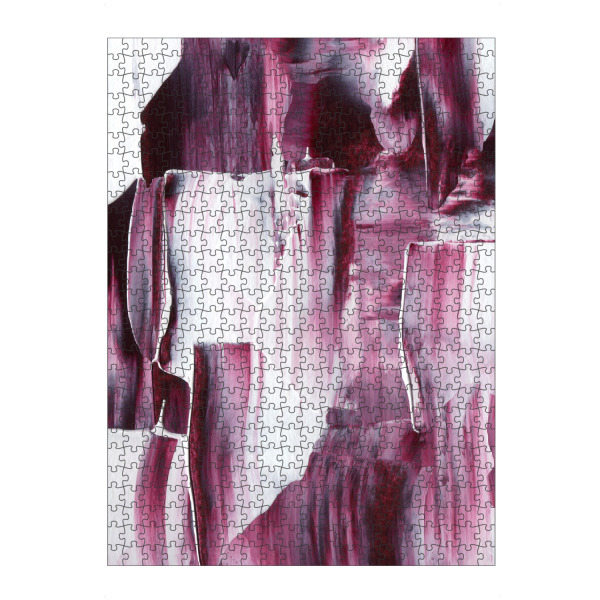 Puzzle Ravensburger "Paradox Acryl" artboxONE - Abstrakt - Viva magenta,Magenta,Textur,Acryl,Abstrakt - Bild viva magenta