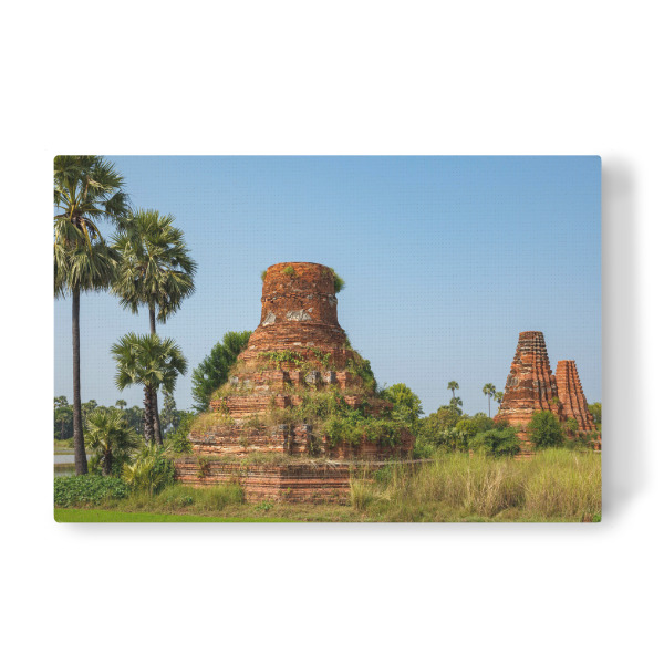 Leinwandbild "Tempel von Ava in Myanmar" artboxONE - Architektur