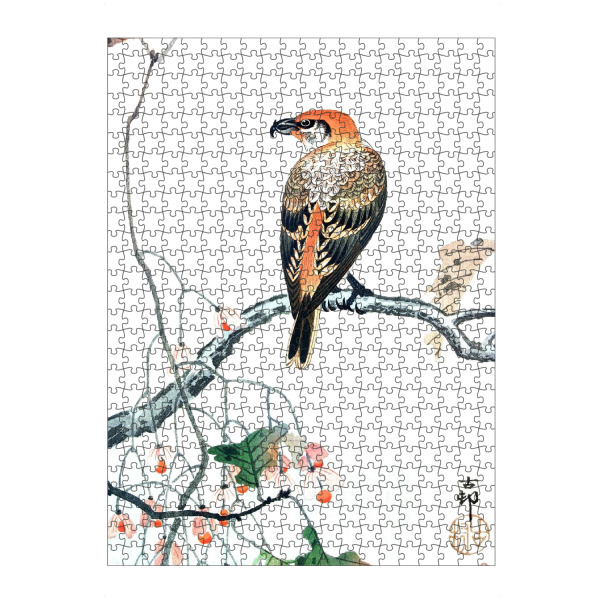 artboxONE Puzzle "Kreuzschnabel auf Ast" artboxONE - Natur,Für Kinder,Tiere,Für Mama,Für Papa