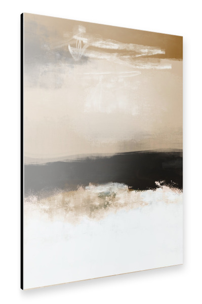 Alu-Dibond "Nr. 01 Schwierig" 30x20 cm artboxONE