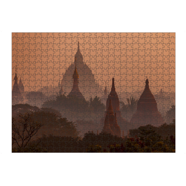 Puzzle Ravensburger "Mystisches Bagan" artboxONE - Natur,Reise,Architektur