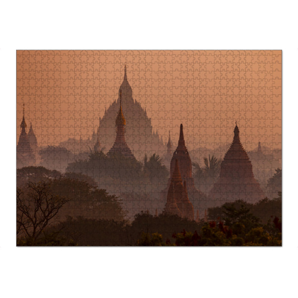 Puzzle Ravensburger "Mystisches Bagan" artboxONE - Natur,Reise,Architektur