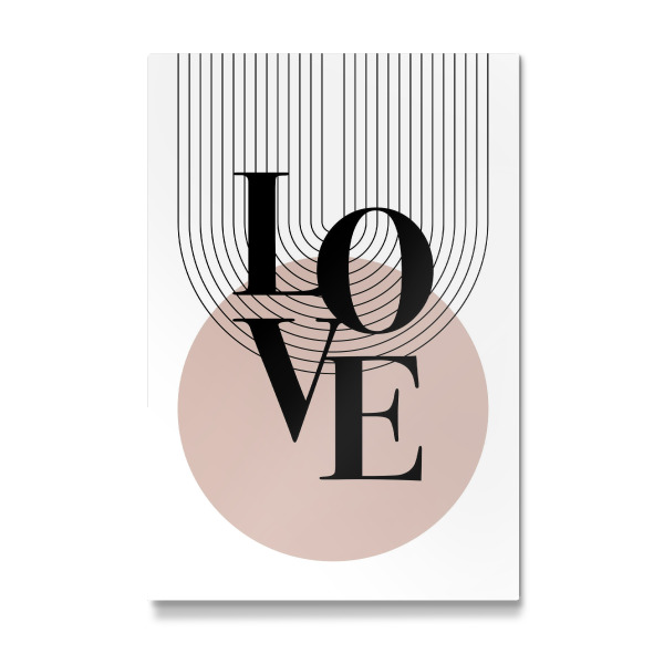 Galerie-Print "Love / Liebe abstrakt" 30x20 cm artboxONE