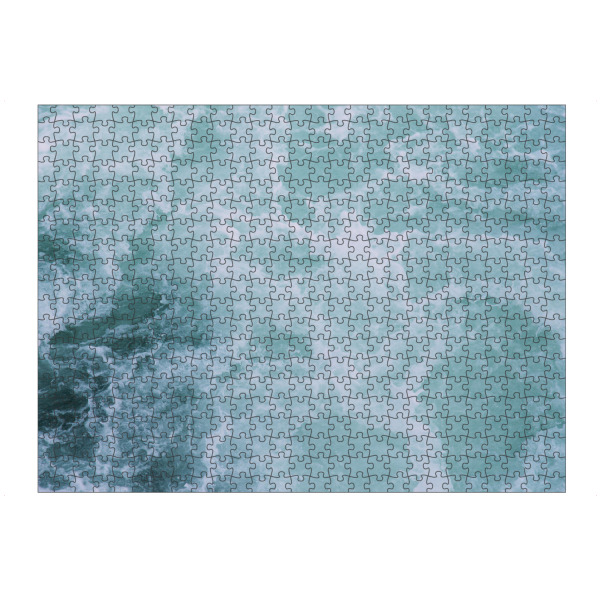 Puzzle Ravensburger "Wellen der Nordsee" artboxONE - Natur,Abstrakt,Unterwasser