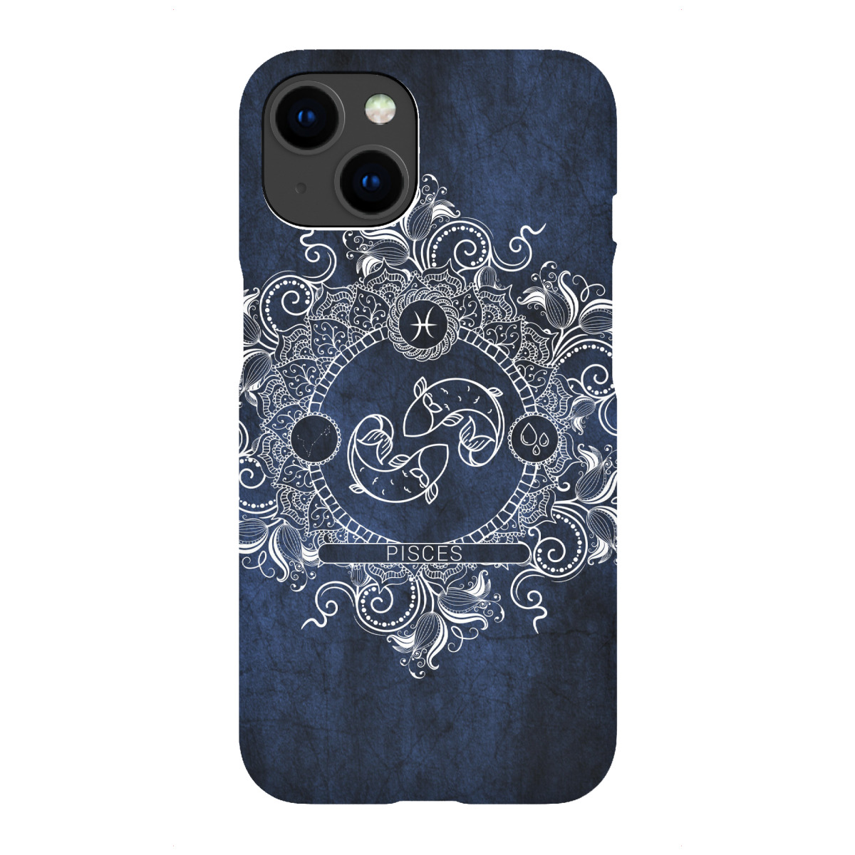 "Tierkreis - Eis - Fische"für iPhone - Premium-Case Handyhülle artboxONE