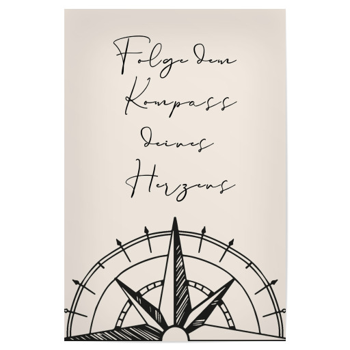 Folge dem Kompass