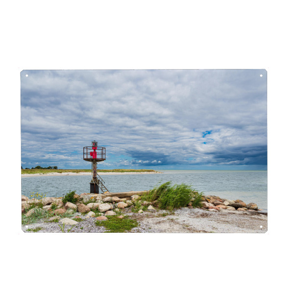 Holzbild "Seezeichen am Meer" artboxONE - Natur,Reise,Architektur,Reise / Strand und Meer