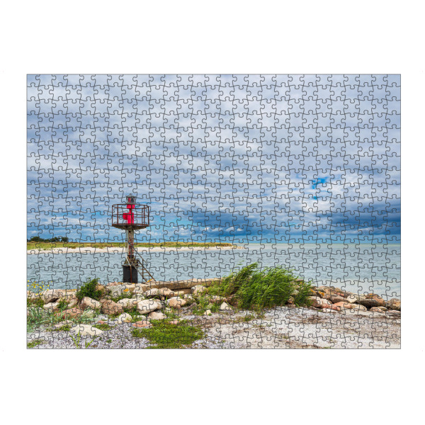 Puzzle Ravensburger "Seezeichen am Meer" artboxONE - Natur,Reise,Architektur,Reise / Strand und Meer