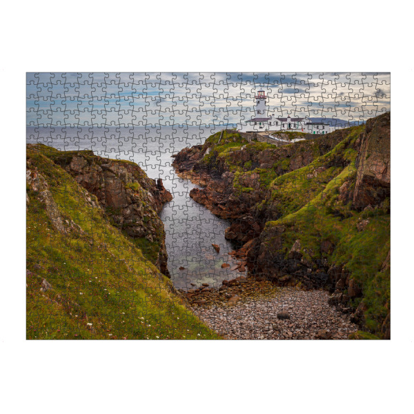 Puzzle Ravensburger "Leuchtturm von Fanad Head" artboxONE - Natur,Reise,Architektur