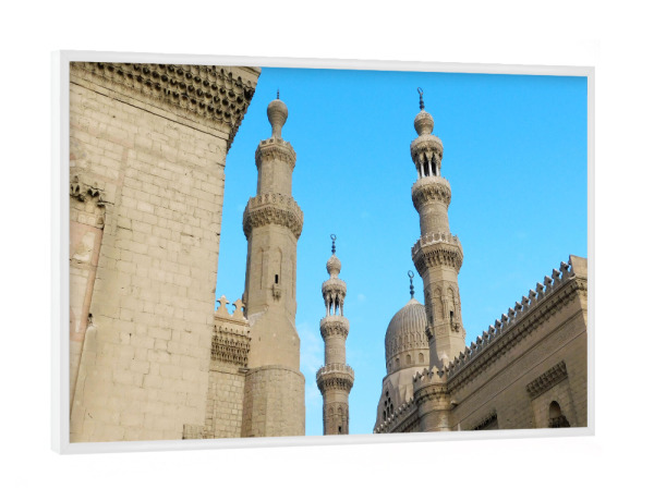 Poster mit weißem Rahmen "Moschee in Kairo" artboxONE - Reise,Architektur,Reise / Afrika,Reise / Länder