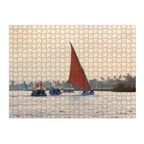 artboxONE Puzzle "Segler auf dem Nil" artboxONE - Reise,Reise / Afrika,Reise / Länder