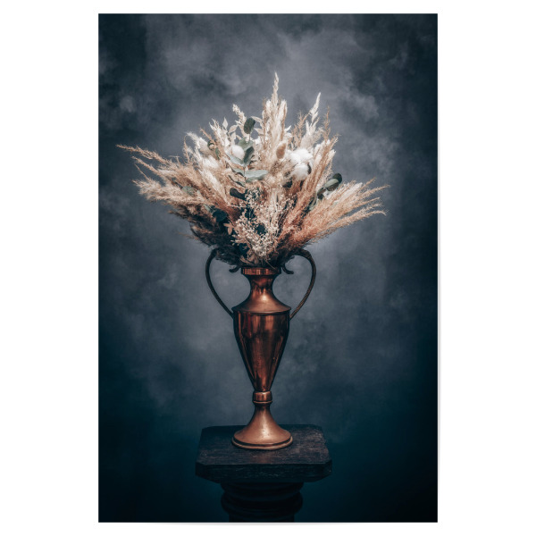 Poster 30x20 cm "Trockenblumen Diva" artboxONE - Natur,Floral