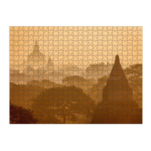 artboxONE Puzzle "Mystischer Sonnenaufgang in Bagan" artboxONE - Architektur,Reise / Asien