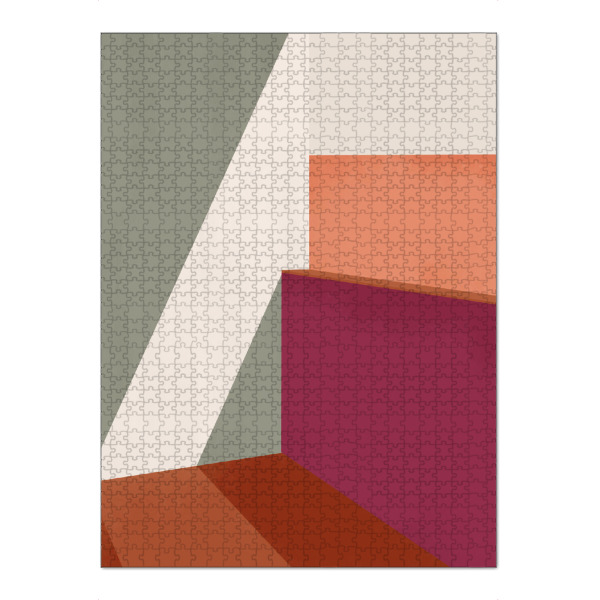 Puzzle Ravensburger "Abstrakt Geometrischerer Colorful" artboxONE - Abstrakt,Geometrie