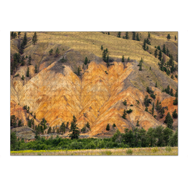 Puzzle Ravensburger "Die Painted Hills bei Clinton" artboxONE - Natur