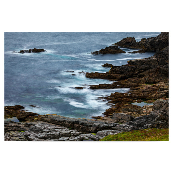 Poster "Die Felsenküste von Irland" artboxONE - Natur - Küste,Riff,Kliff,Meer,Ozean,Wellen,Irland,Felsenküste,Strand,Atlantik
