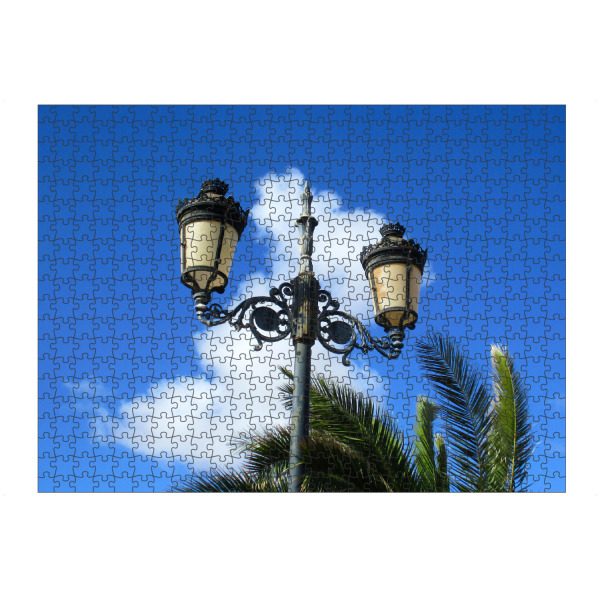 artboxONE Puzzle "Historische Straßenlaterne" artboxONE - Reise,Architektur,Reise / Länder