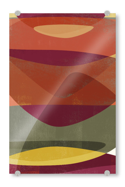 Acrylglasbild "Abstrakte Colorful B" artboxONE - Abstrakt