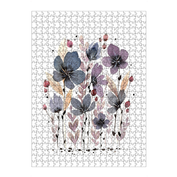 Puzzle Ravensburger "Esther Meinl - Herbstblume" artboxONE - Natur,Floral - Blume,Blumenstrauß,Natur,Blüte,Botanik,Blühen - Bild blume