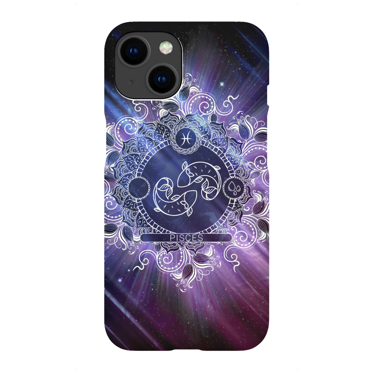 iPhone "Tierkreis - Universum - Fische" Premium-Case Handyhülle artboxONE