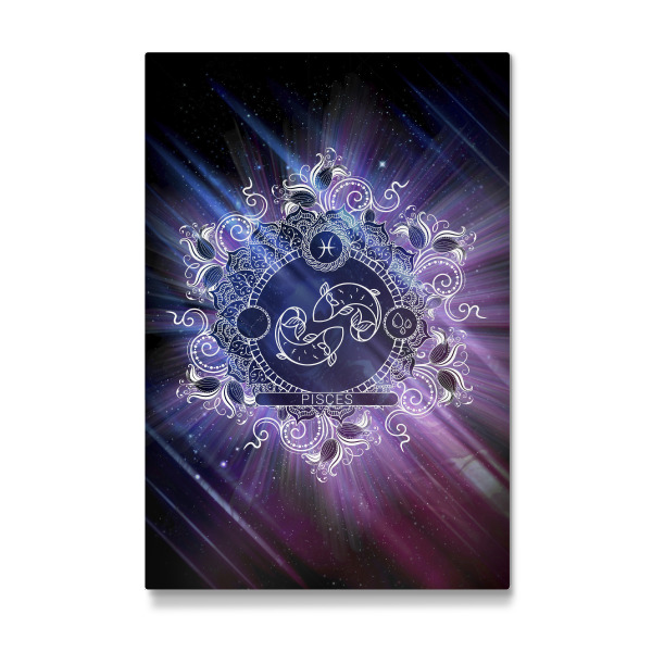 Galerie-Print "Tierkreis - Universum - Fische" 30x20 cm artboxONE