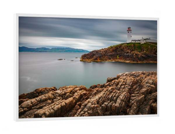 Poster mit weißem Rahmen "Fanad Head Irland" artboxONE - Natur,Reise,Architektur