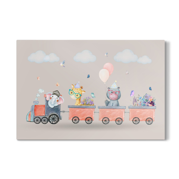 Galerie-Print "Aquarell-Zug-Illustration" 30x20 cm artboxONE
