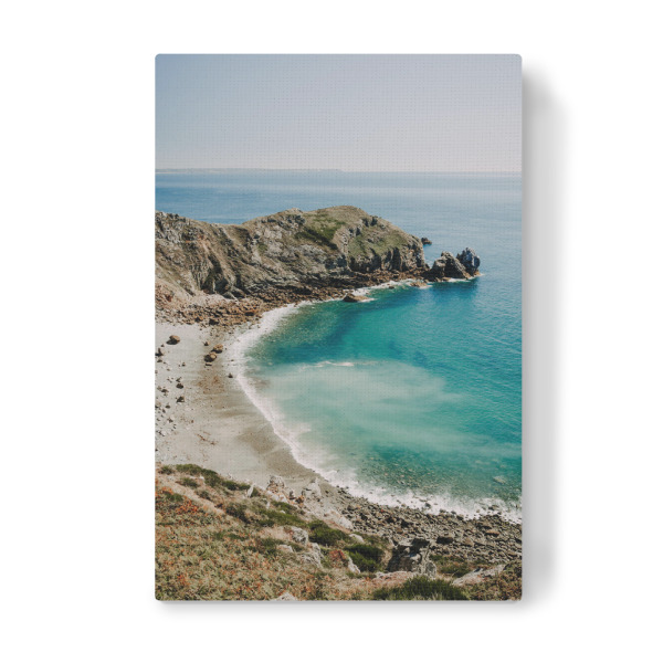 Leinwandbild "Meer - französischen Küste" artboxONE - Natur,Reise / Strand und Meer,Reise / Länder