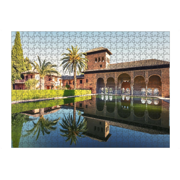Puzzle Ravensburger "Alhambra-Garten" artboxONE - Städte,Reise,Architektur,Reise / Länder,Städte / Weitere