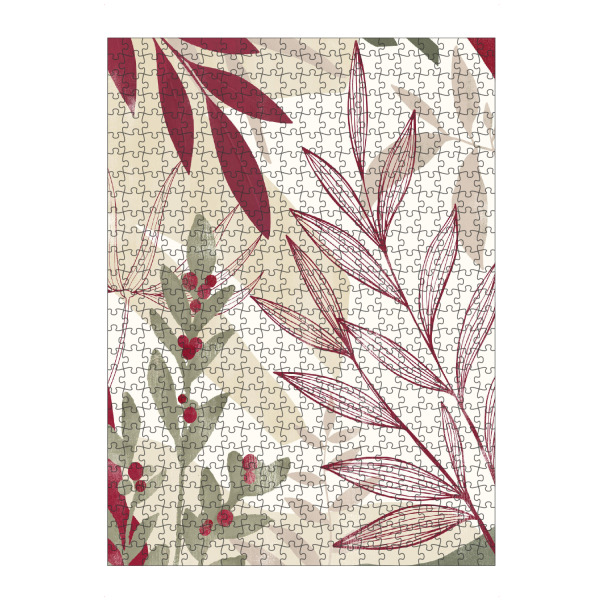 Puzzle Ravensburger "Abstrakte Blume Magenta B" artboxONE - Natur,Abstrakt