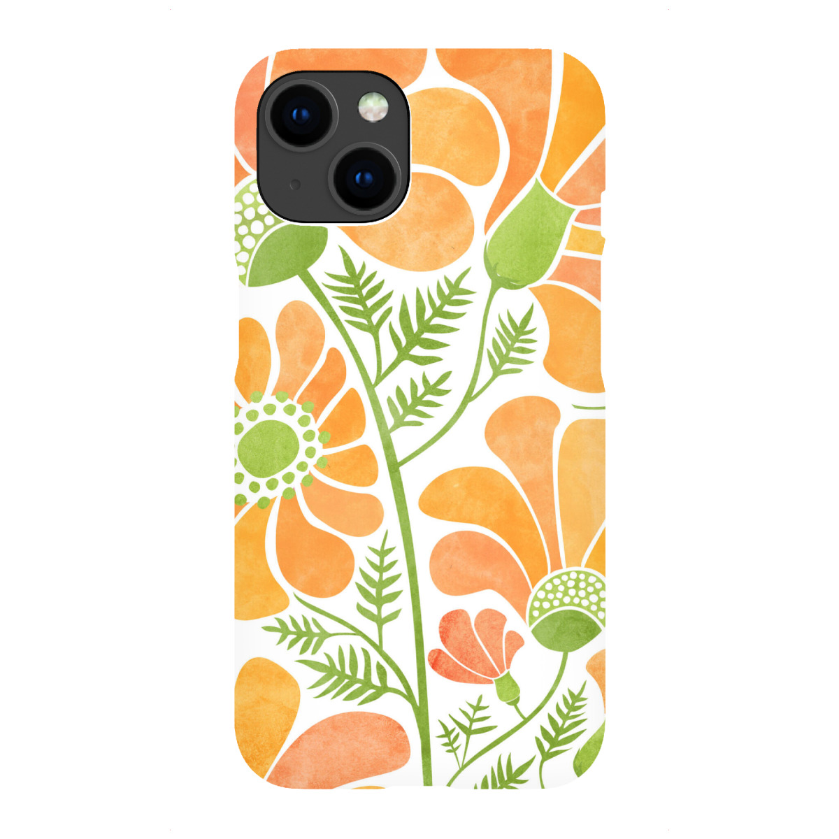 iPhone "Kristian Gallagher - Sunflowers" Premium-Case Handyhülle artboxONE