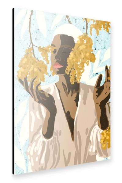 Alu-Dibond "The Reform | Black Woman Equality" 30x20 cm artboxONE