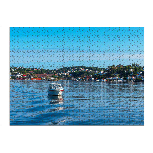 artboxONE Puzzle "Wasser, Boot, Stadt" artboxONE - Natur,Reise,Architektur,Reise / Strand und Meer,Reise / Länder
