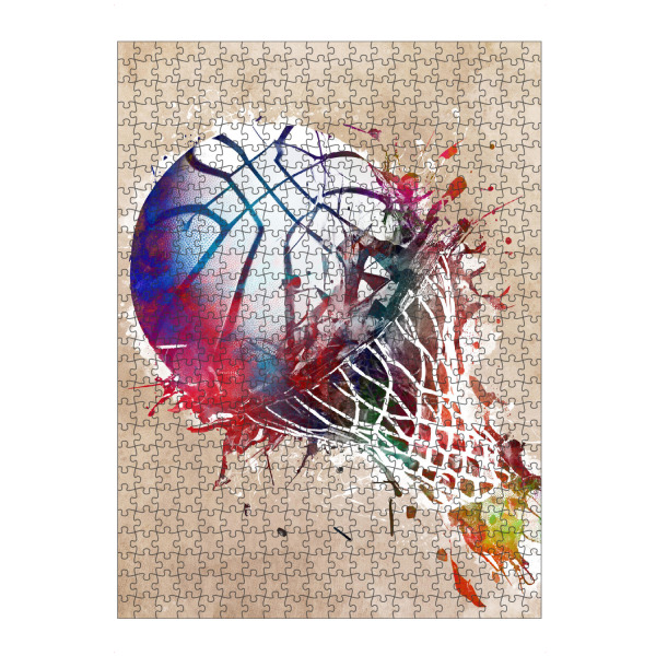 Puzzle Ravensburger "Basketballsport" artboxONE - Sport - Basketball,Ball,Sport,Spieler,Sport,Korb - Bild basketball