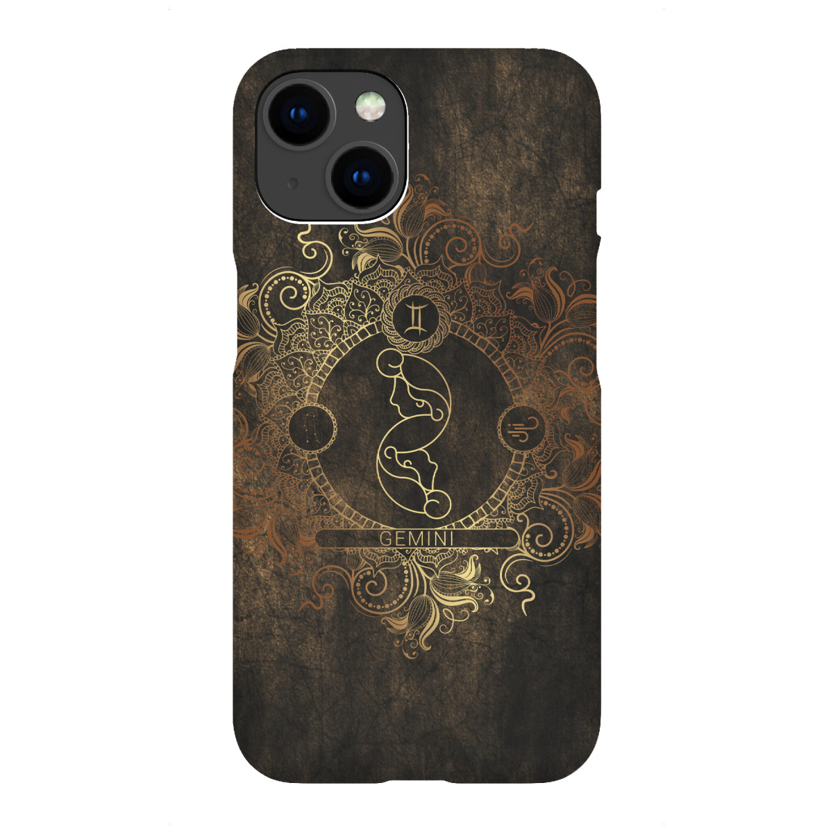 "Sternzeichen - Kupfer - Zwillinge"für iPhone - Premium-Case Handyhülle artboxONE