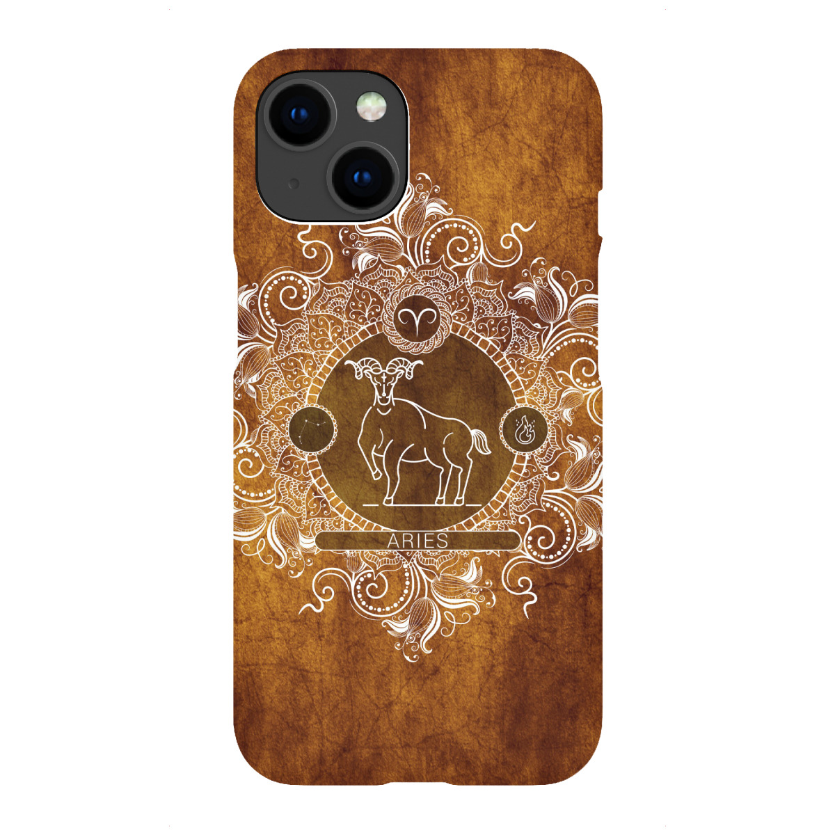 iPhone "Tierkreis - Mandarine - Widder" Premium-Case Handyhülle artboxONE