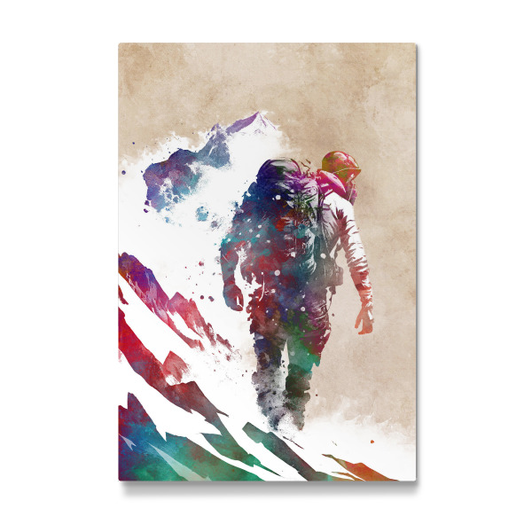 Galerie-Print "Bergsteiger Sportkunst" 30x20 cm artboxONE