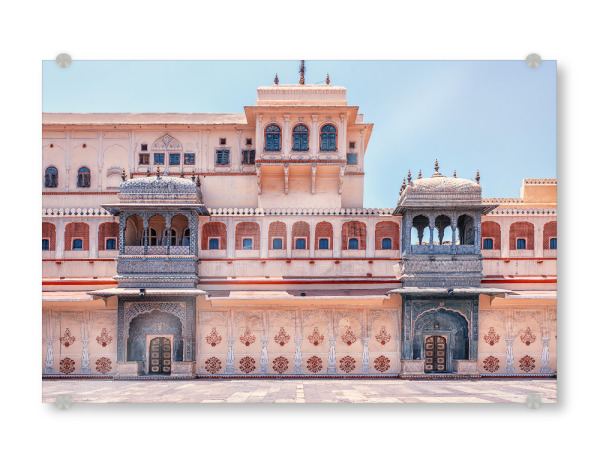 Acrylglasbild "Fassade des Stadtschlosses" artboxONE - Städte,Reise,Architektur,Reise / Asien,Reise / Länder