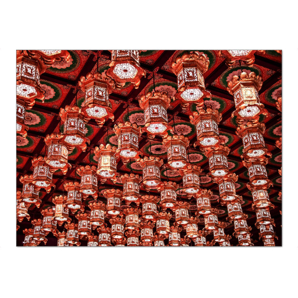 Puzzle Ravensburger "Decke im chinesischen Stil" artboxONE - Städte,Reise,Architektur,Reise / Asien,Städte / Singapur