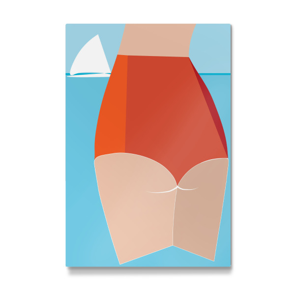 Galerie-Print "Urlaubsglück am Meer" 30x20 cm artboxONE