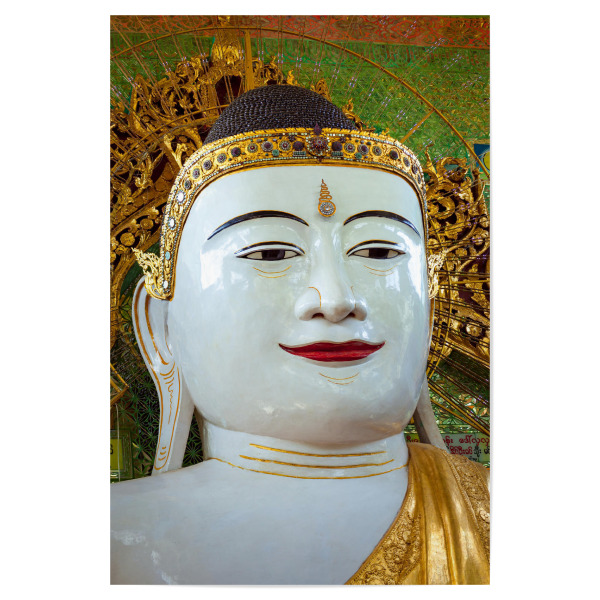 Poster 30x20 cm "Umin Thonze Buddha Statue" artboxONE - Architektur