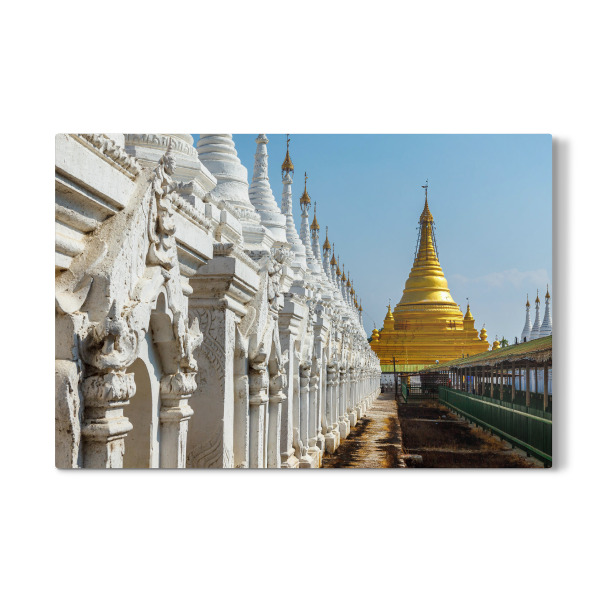 Galerie-Print "Goldenen Pagoden von Mandalay" 30x20 cm artboxONE
